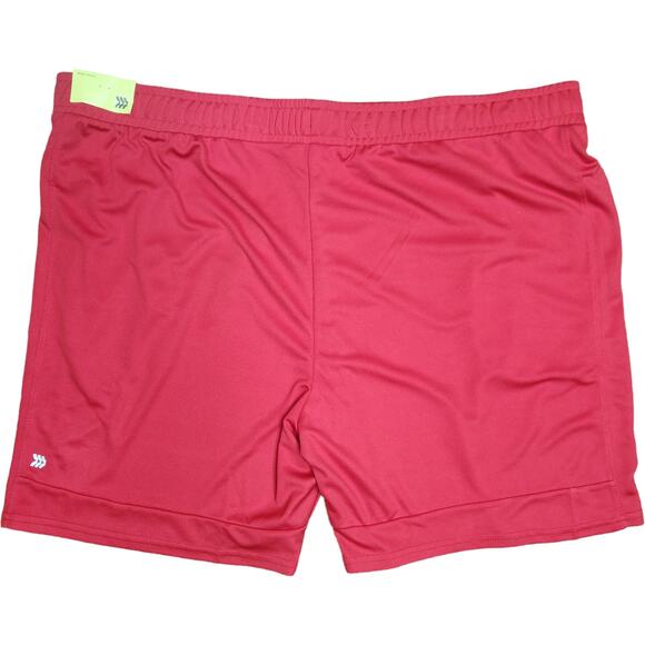 All In Motion Mens XXL Moisture Wicking Quick Dry Red Mesh Shorts Drawstring NWT - Picture 7 of 12